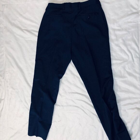 Louis Raphael tailored blue trouser pants | Sz 35 x 30 - Picture 7 of 7